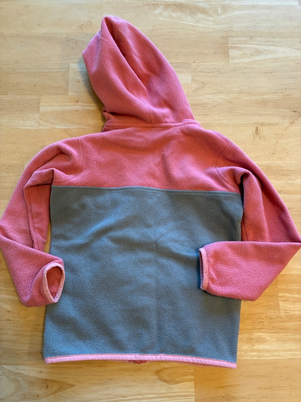 Patagonia Girls Micro D Fleece Jacket Pink, 5T - Picture 9 of 10